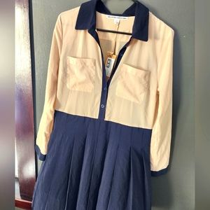 NWT Brooklyn Industries Shirt Dress Size 8